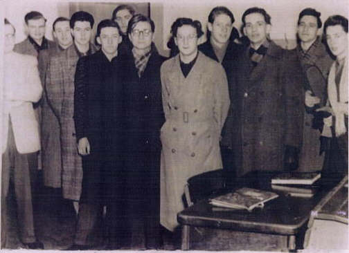 Aufstieg nach O1b im März 1953 und Abschied von Dr. Adler, Klassenlehrer seit Juli1946